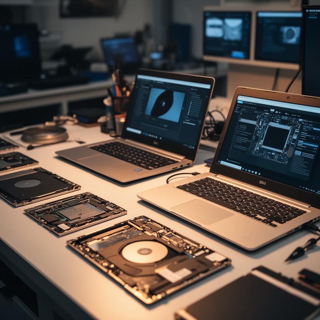 ProCare wholesale laptop replacement parts store in Nehru Place, New Delhi