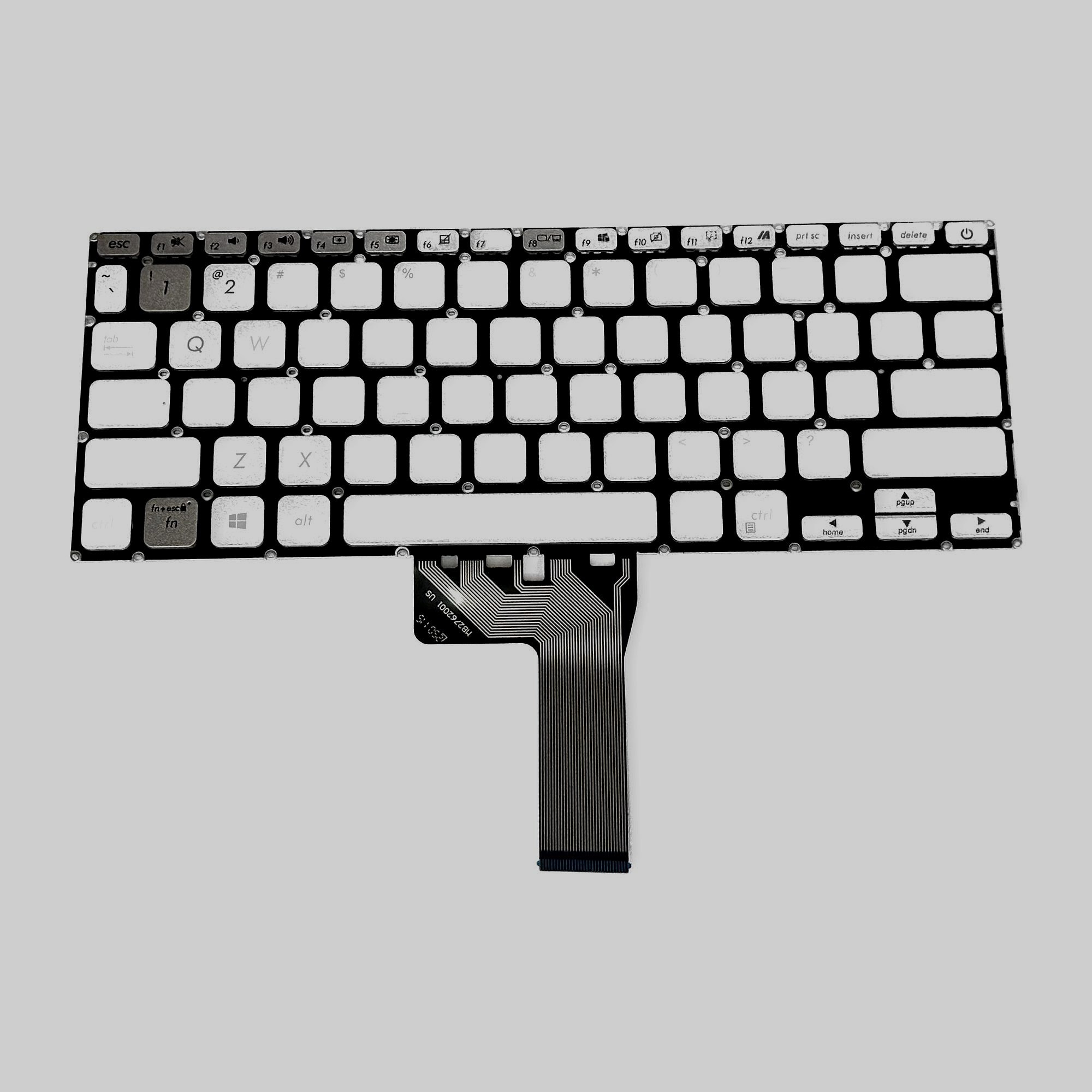 ASUS Laptop Keyboards For ASUS-X409 SILVER Replacement Part - Procare Nehru Place