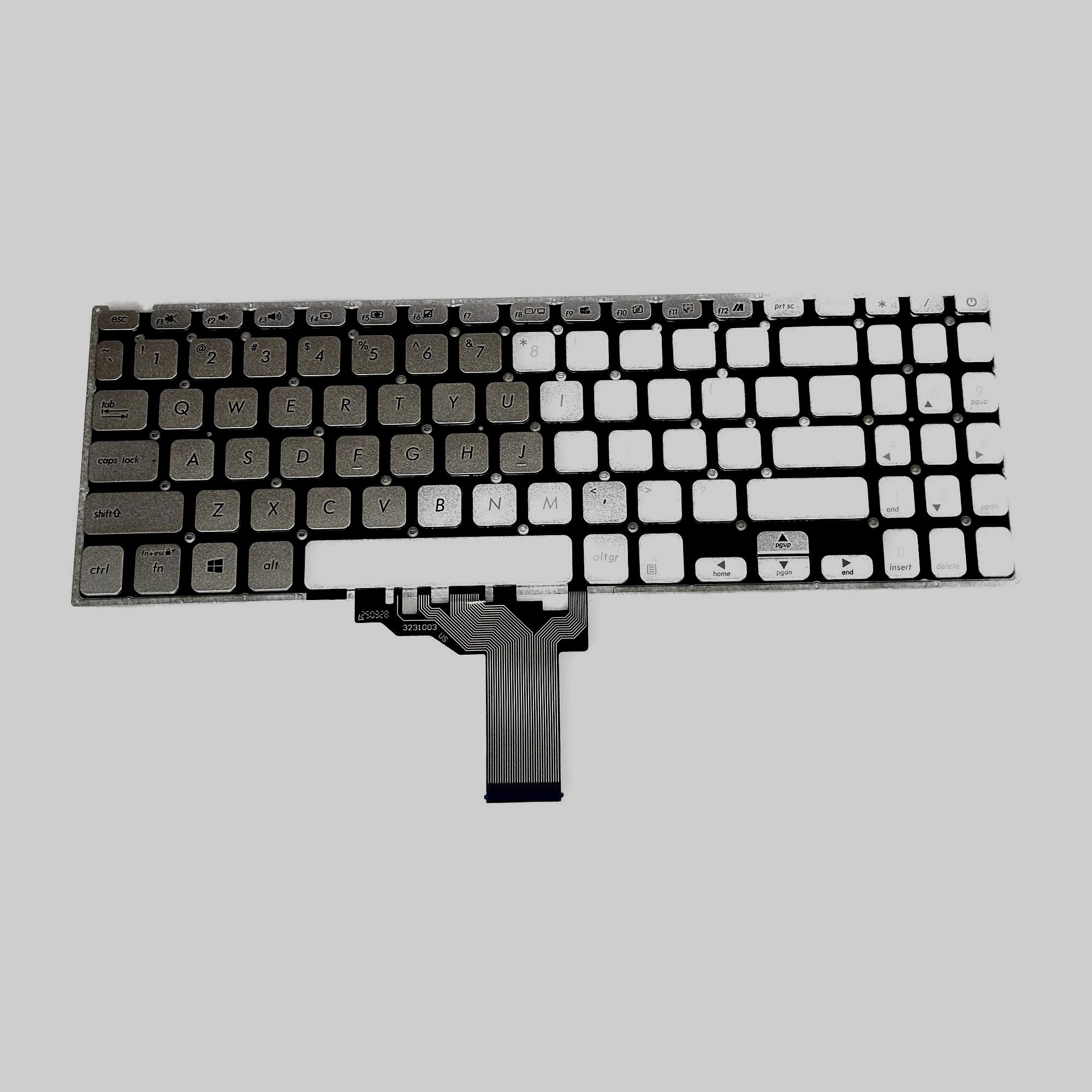 ASUS Laptop Keyboards For ASUS-X509 SILVER Replacement Part - Procare Nehru Place