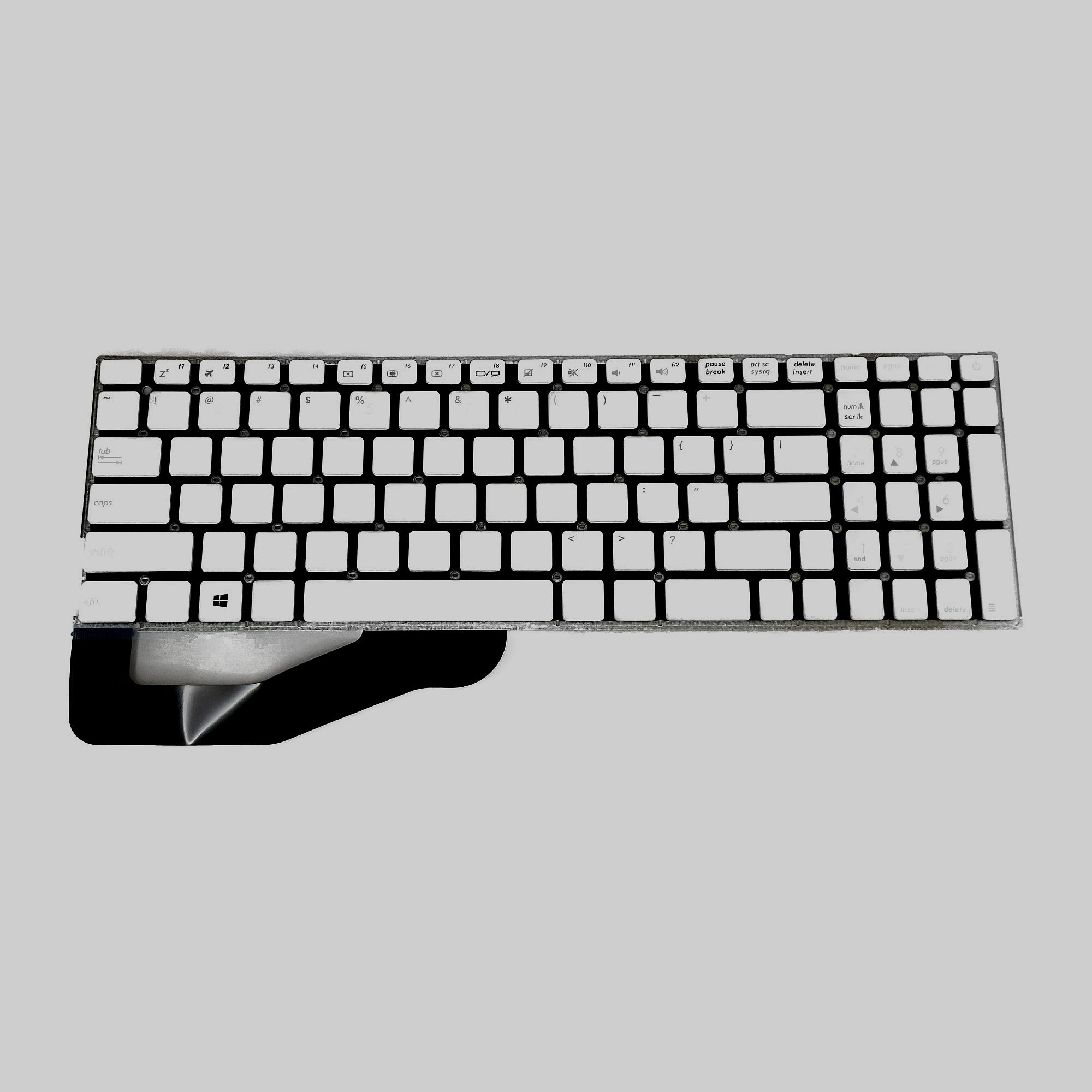 ASUS Laptop Keyboards For ASUS-X540 WHITE Replacement Part - Procare Nehru Place