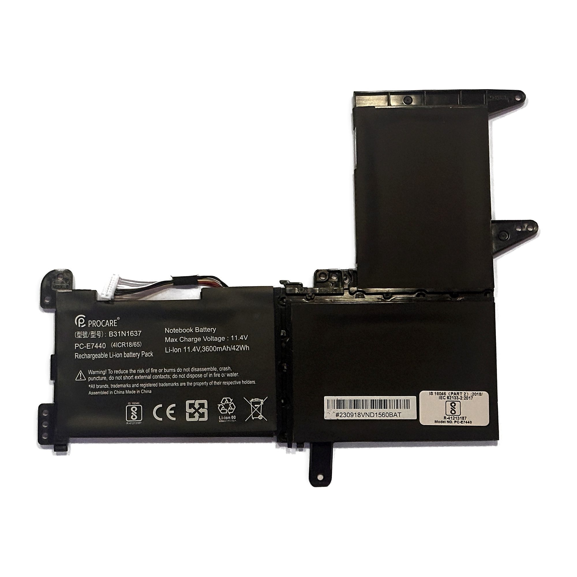 Dell Laptop Batteries For Dell Laptop Battery 7440 Replacement Part - Procare Nehru Place