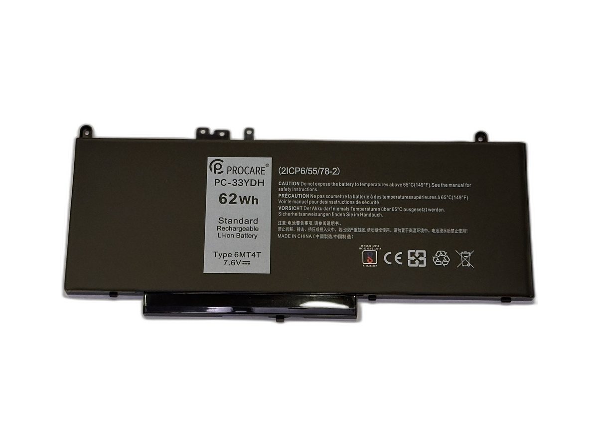 Dell Laptop Batteries For Dell Laptop Battery E5470 / 6MT4T Replacement Part - Procare Nehru Place