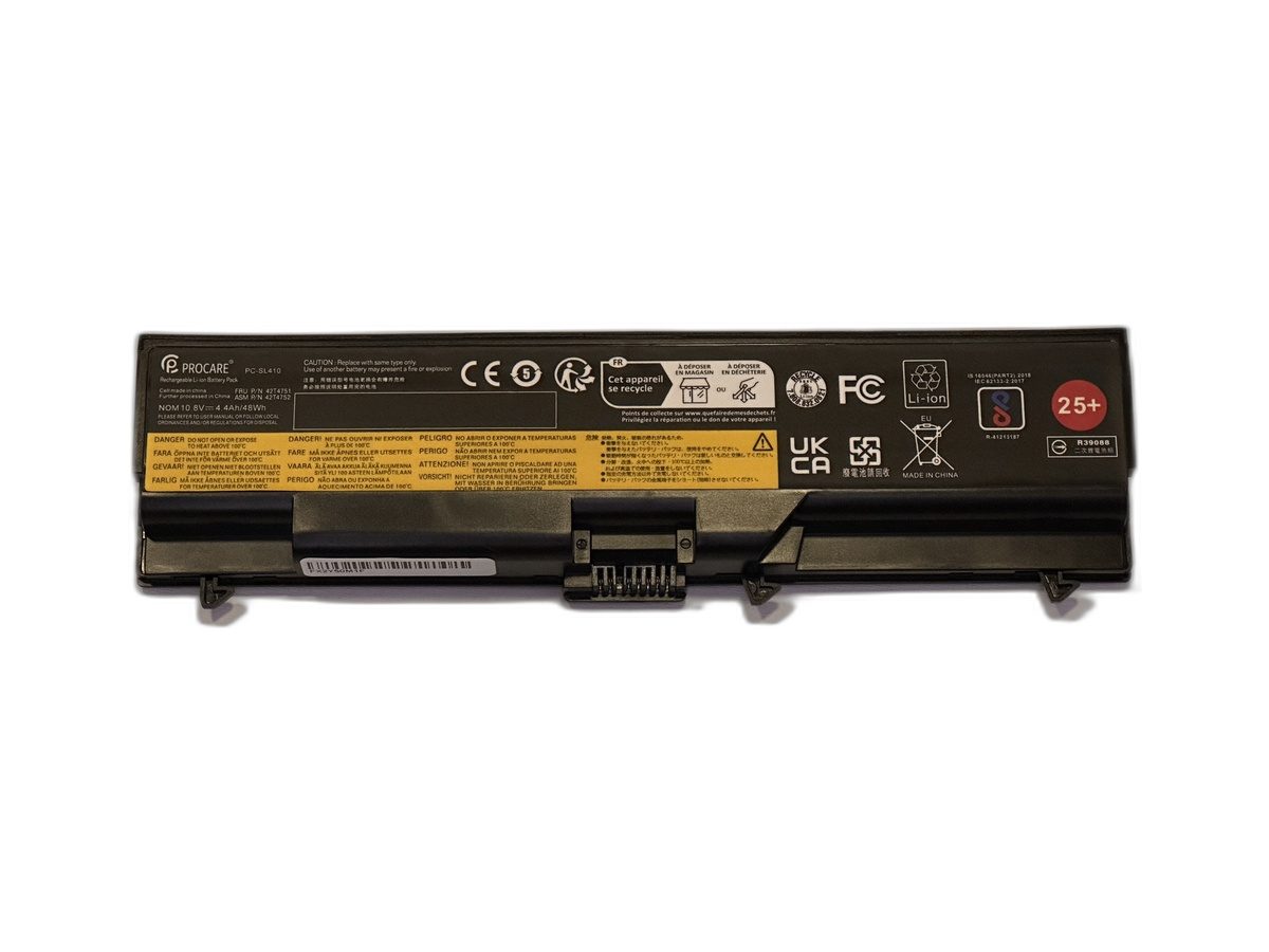 Lenovo Laptop Batteries For Lenovo Laptop Battery SL410 / T410 Replacement Part - Procare Nehru Place